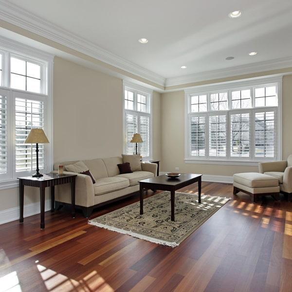 laminate flooring is durable, easy to clean, and comes in a wide variety of styles and colors